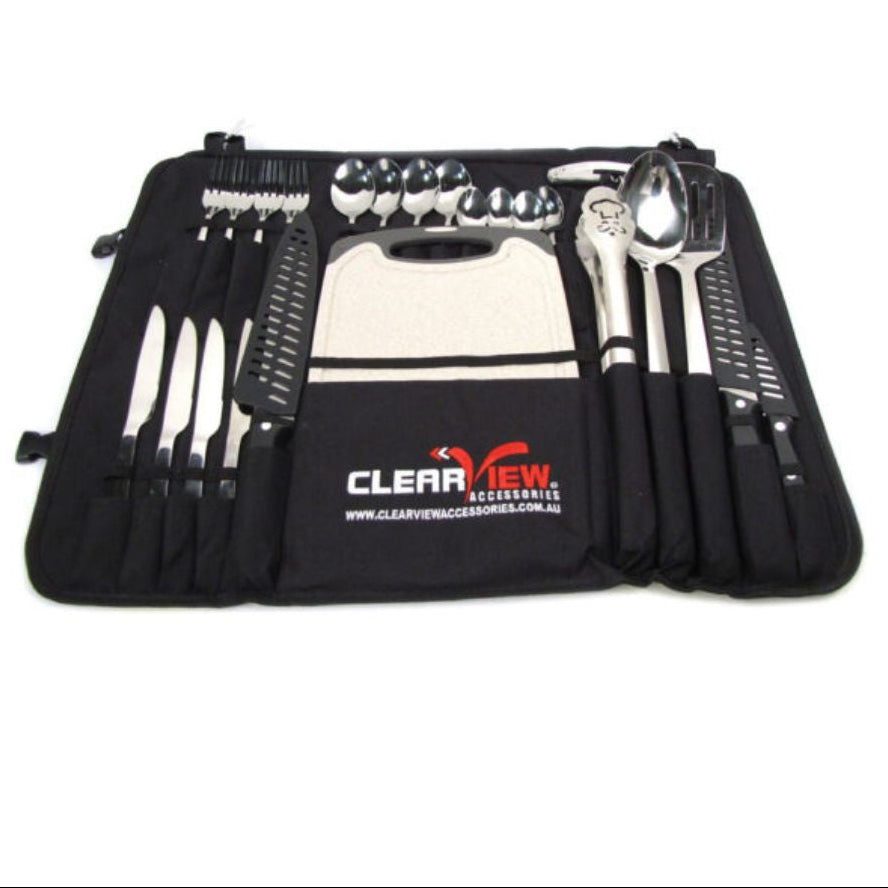 Conjunto de Talheres para Camping ClearView