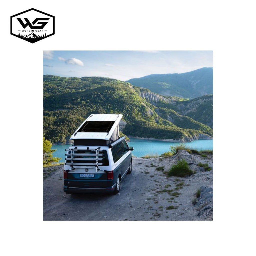 Painel solar Fusion de 170 Wp para VW T5 e VW T6.1 Califórnia