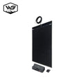 Kit completo para sistema solar, incluindo luzes planas e de teto, modelo SM-LFS, 130 W, em preto