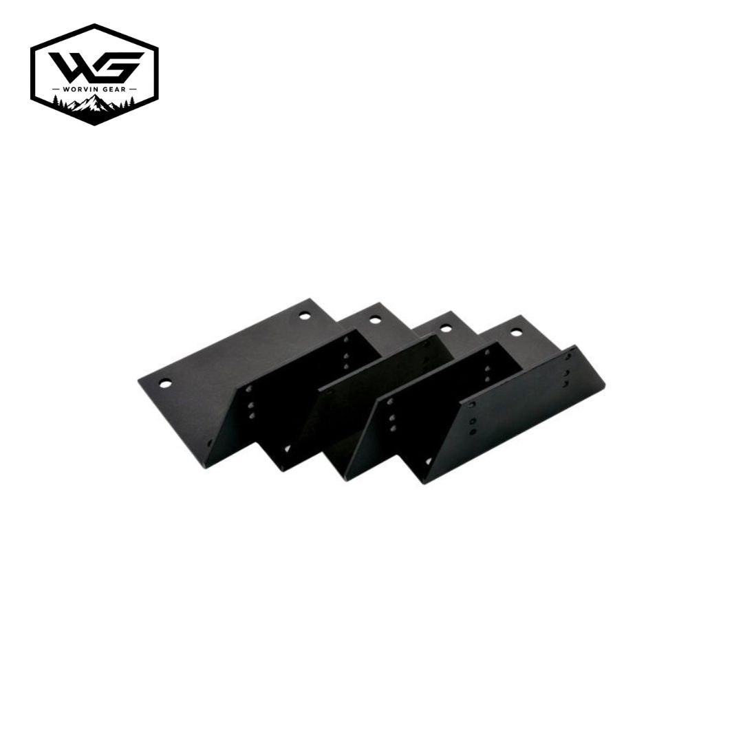 Conjunto de suportes de montagem para painel de 1300 x 560 mm