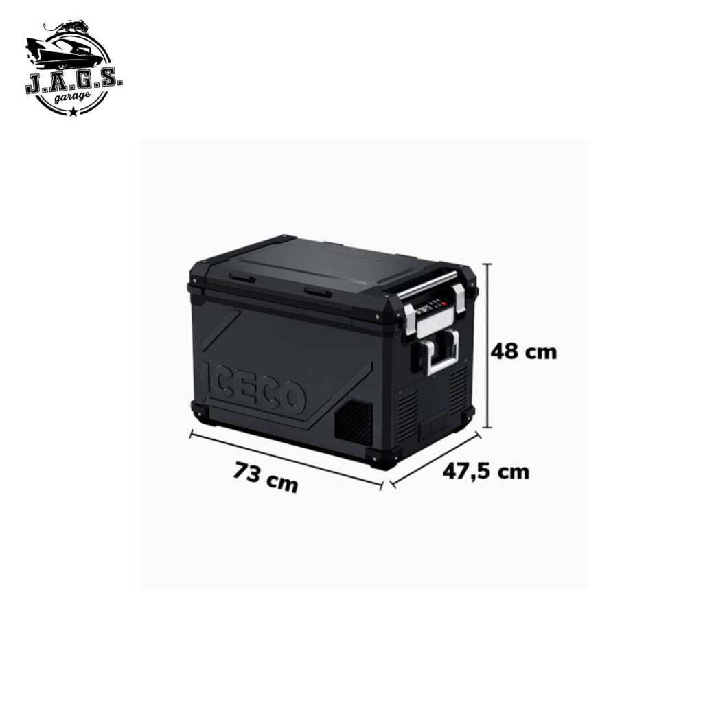 ICECO APL55 BLACK Dual Zone 55L