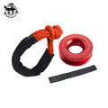 Manilha sintetica com anel de aluminio