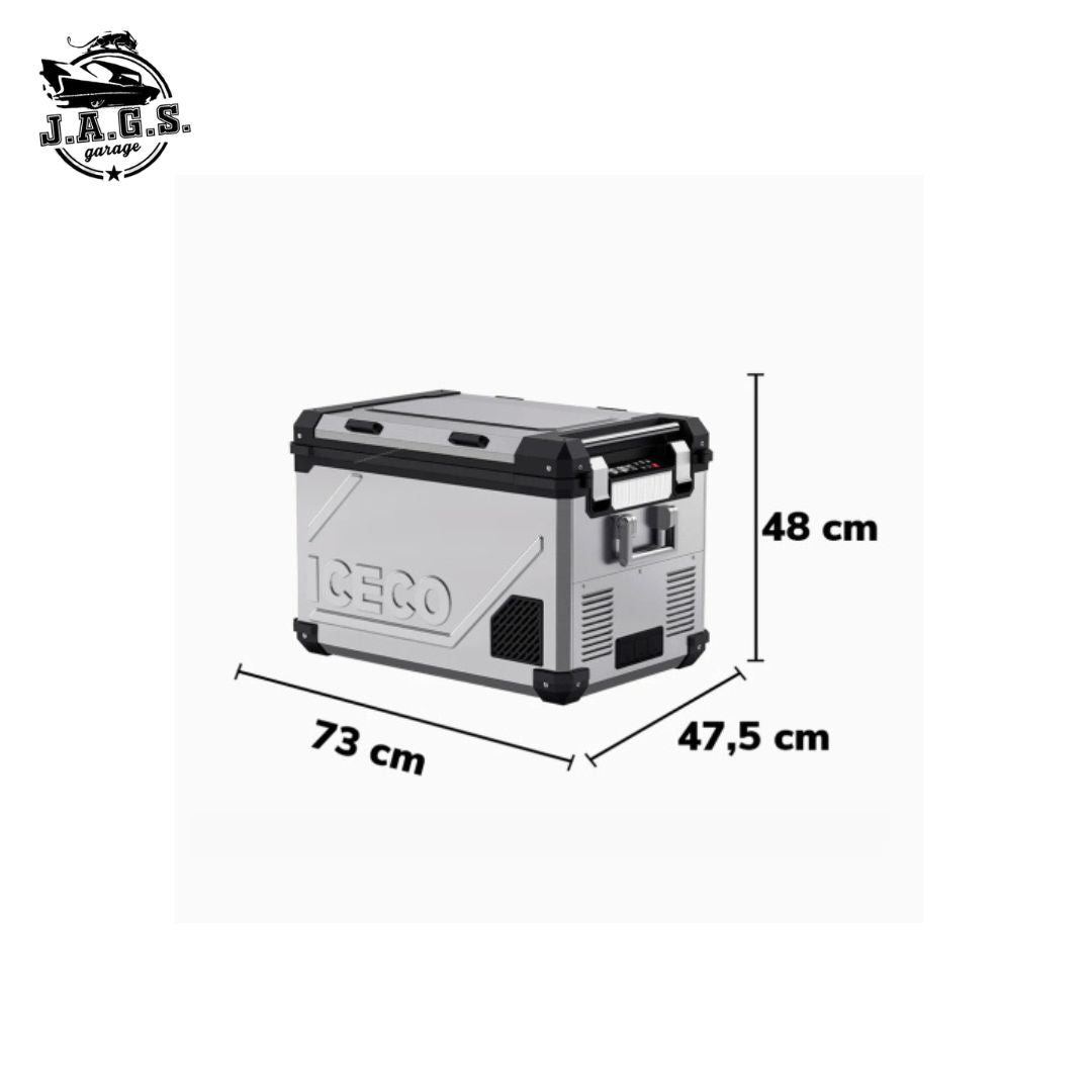 ICECO APL55 INOX Dual Zone 55L