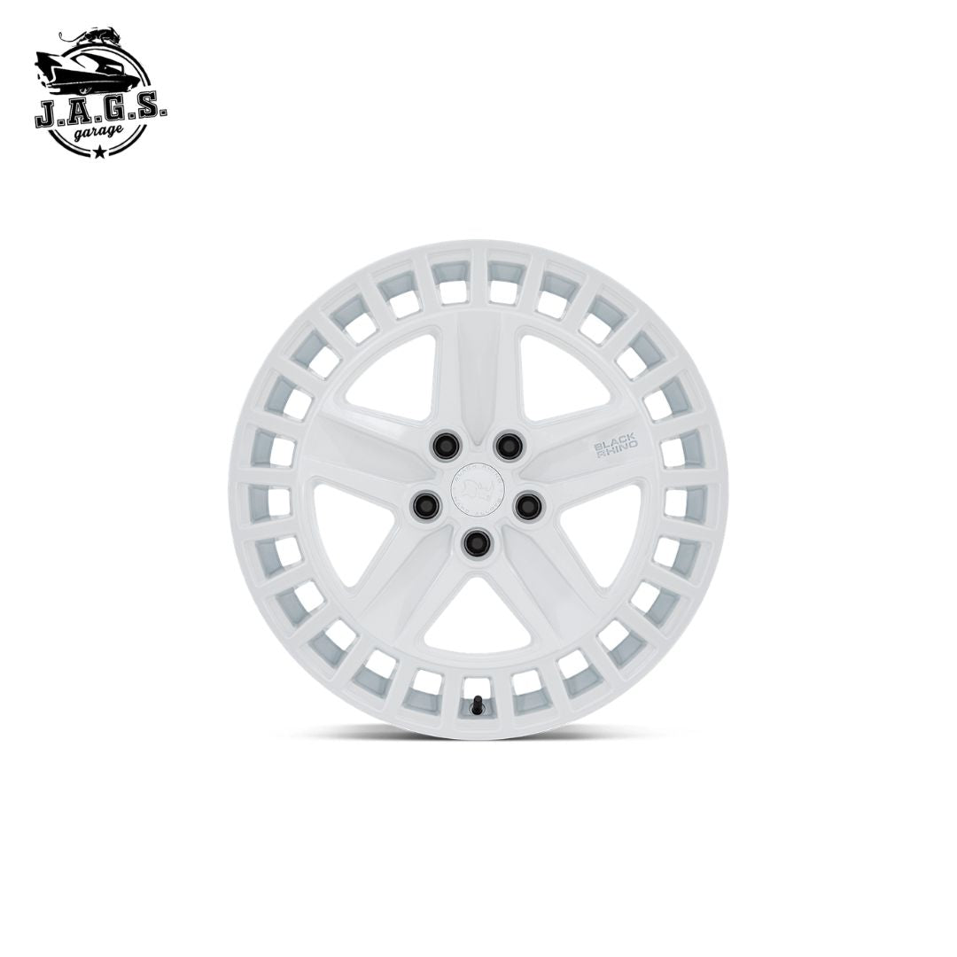 Jante Black Rhino Alston 20X8.5 5X120 74 G-WHT +25