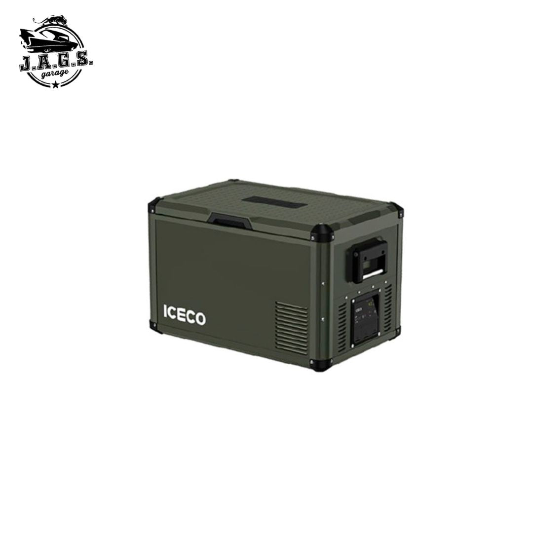ICECO VL75PROD Dual Zone Refrigerator OLIVE GREEN 75L