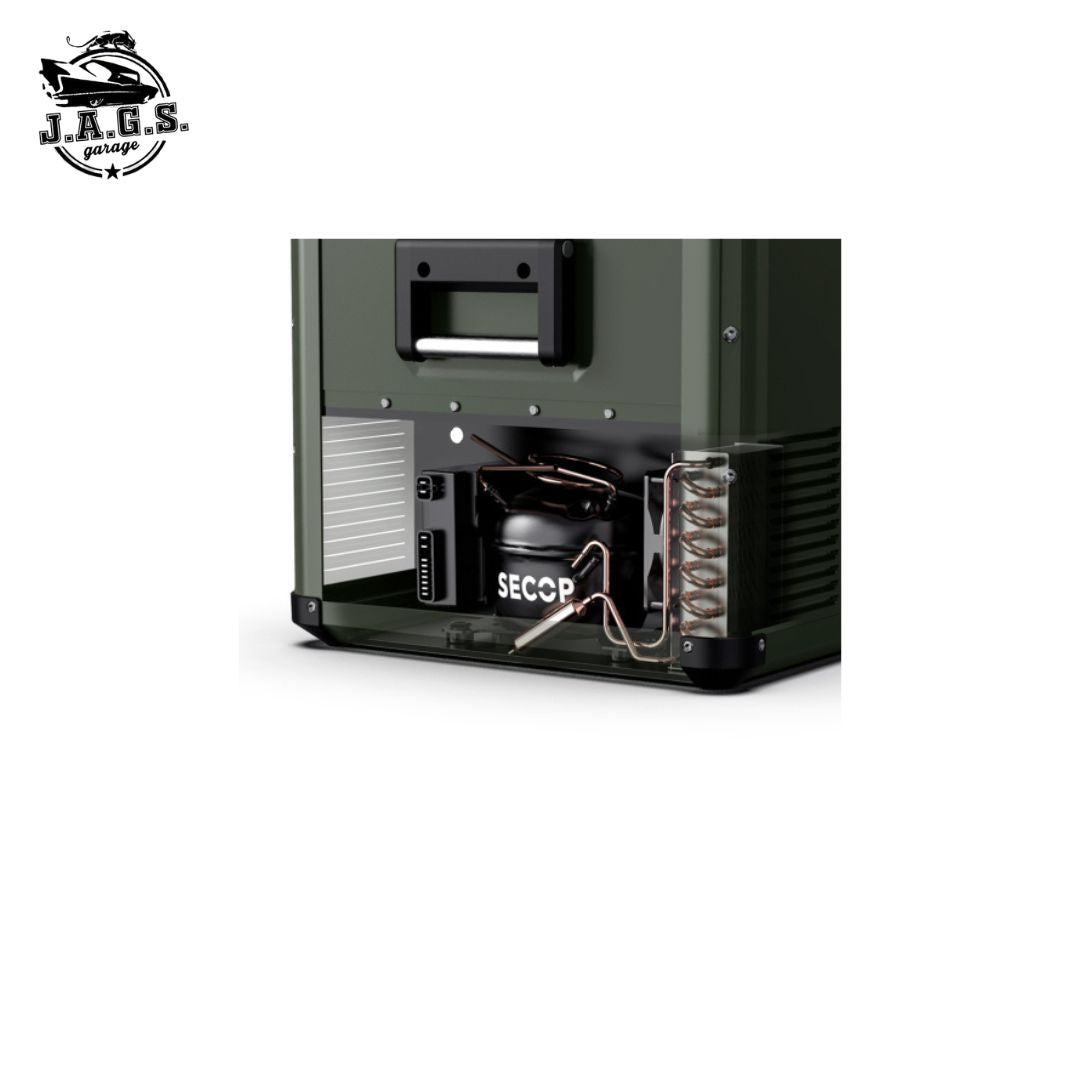 ICECO VL75PROD Dual Zone Refrigerator OLIVE GREEN 75L